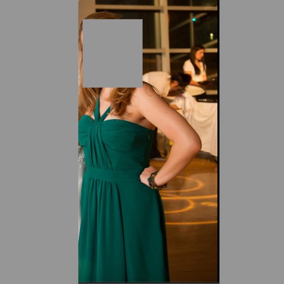 Nine West Emerald Green Cocktail Dress size 4 - Picture 12 of 13